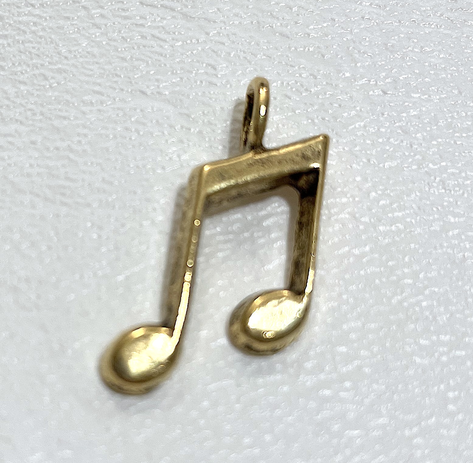 Charm on white background