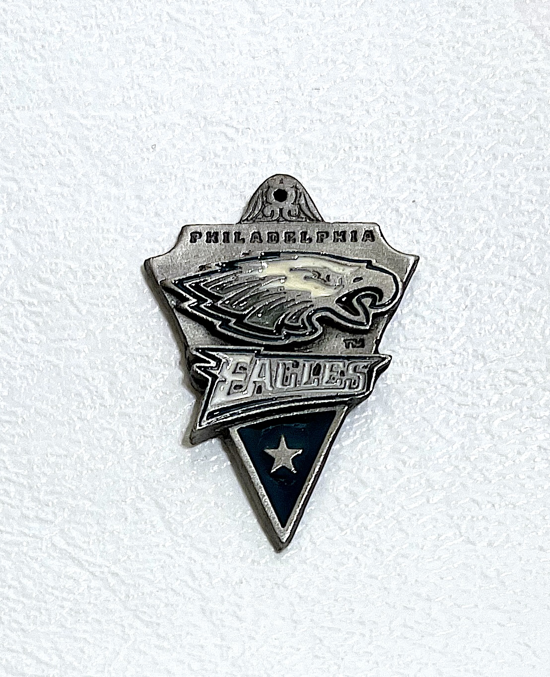 Charm on white background