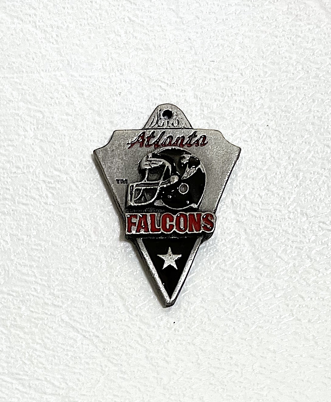 Charm on white background