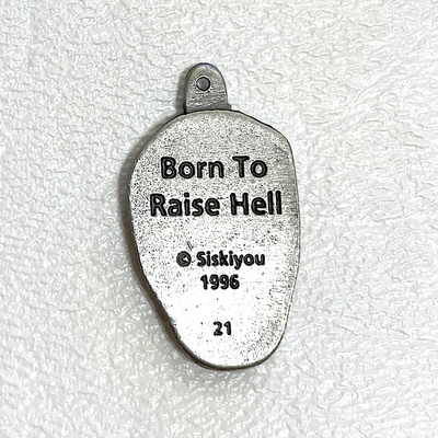 Charm on white background