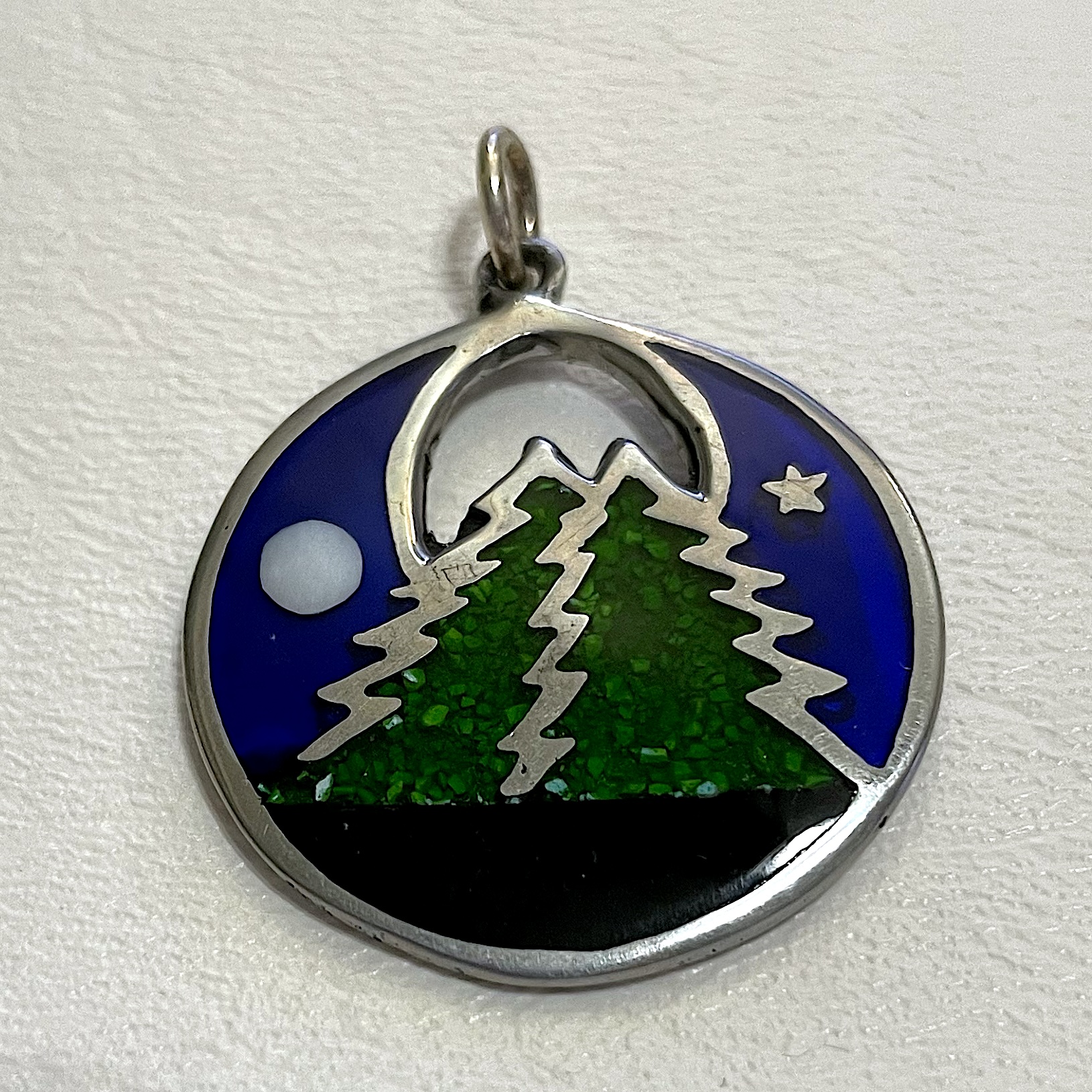 Pendant on white background