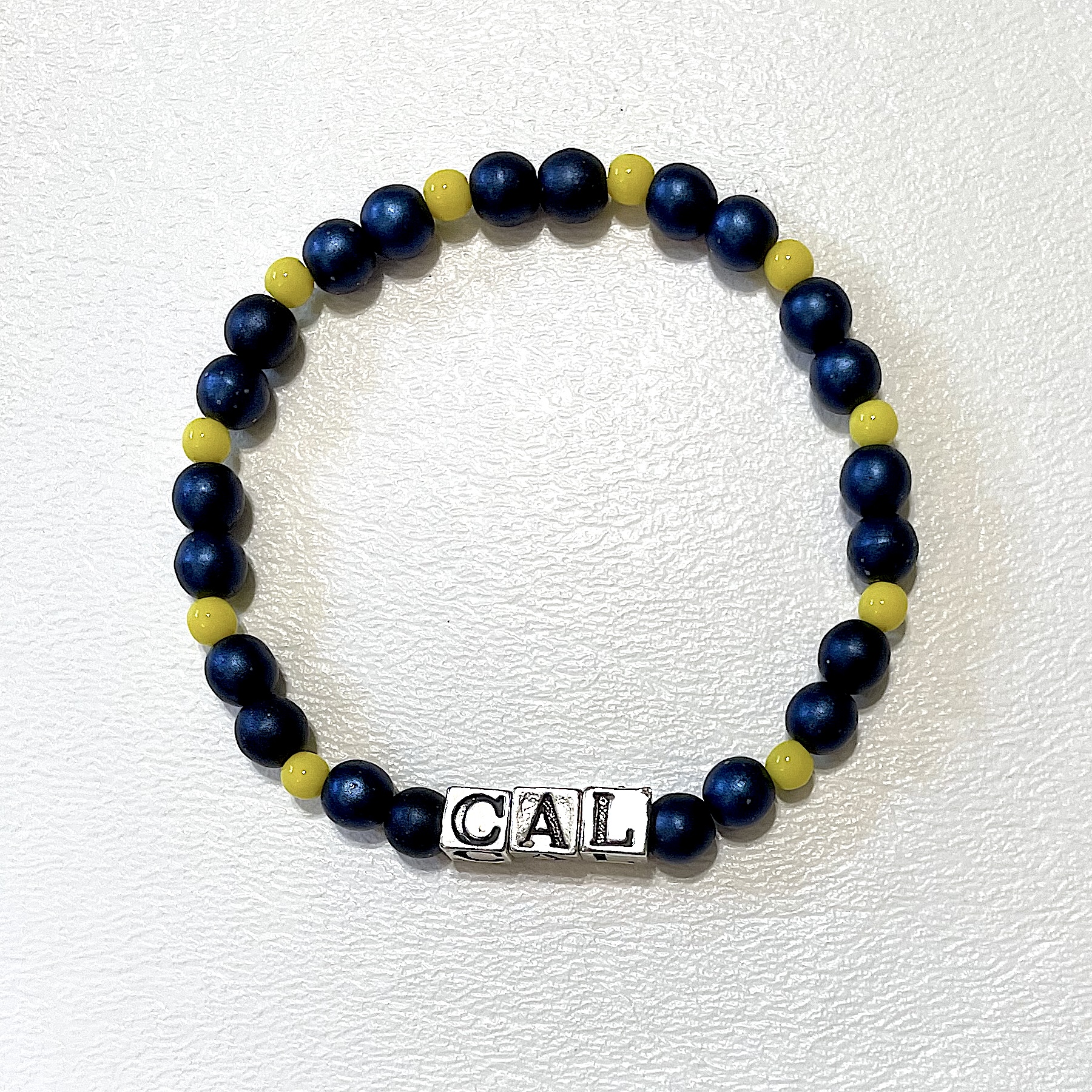 Bracelet on white background