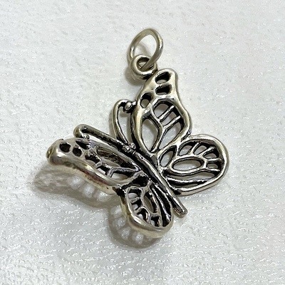 Charm on white background