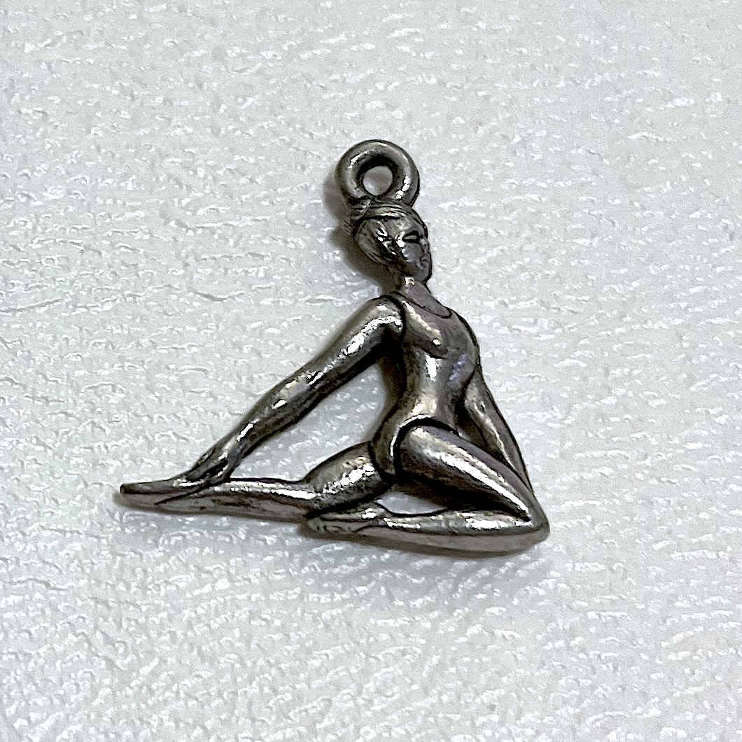 Charm on white background