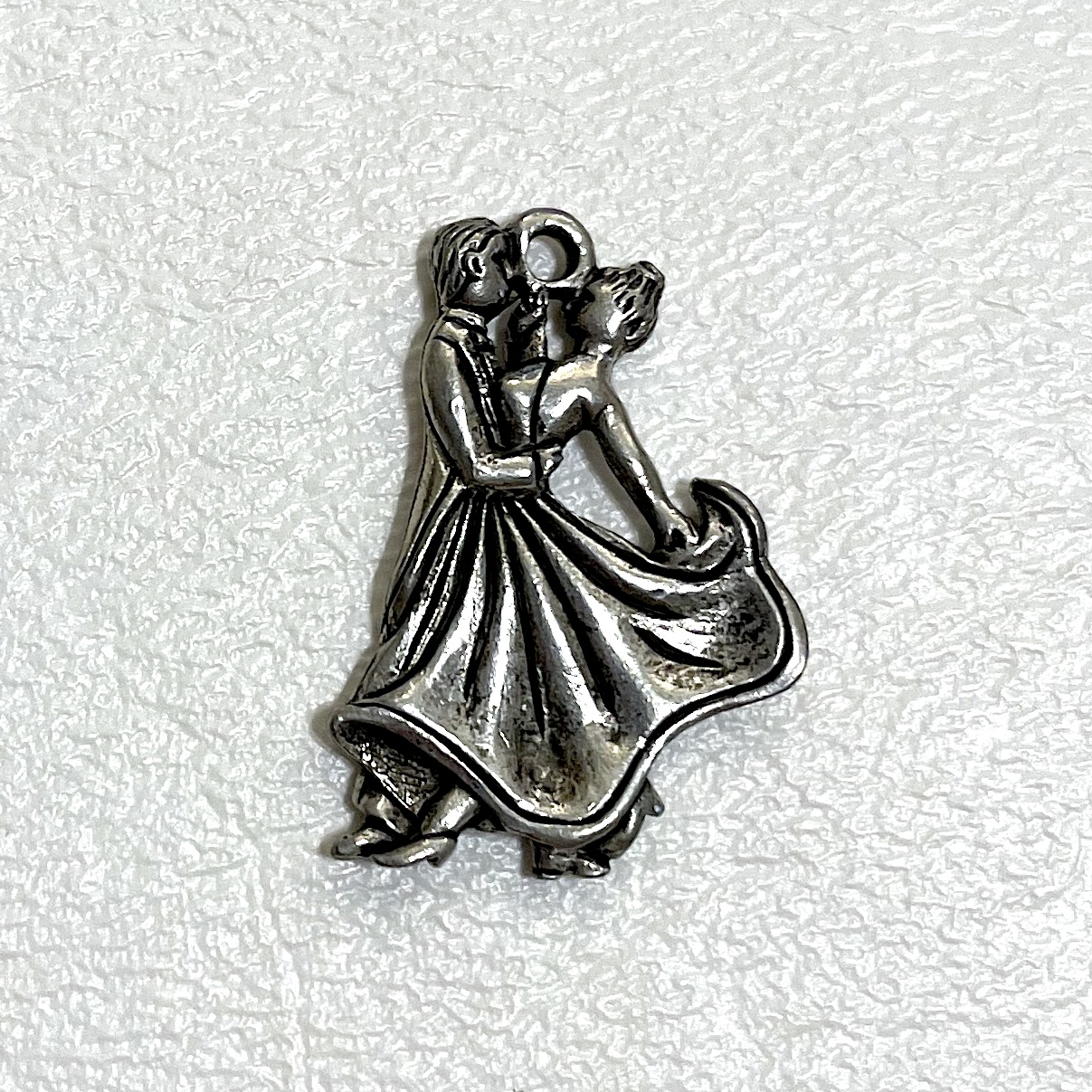 Charm on white background