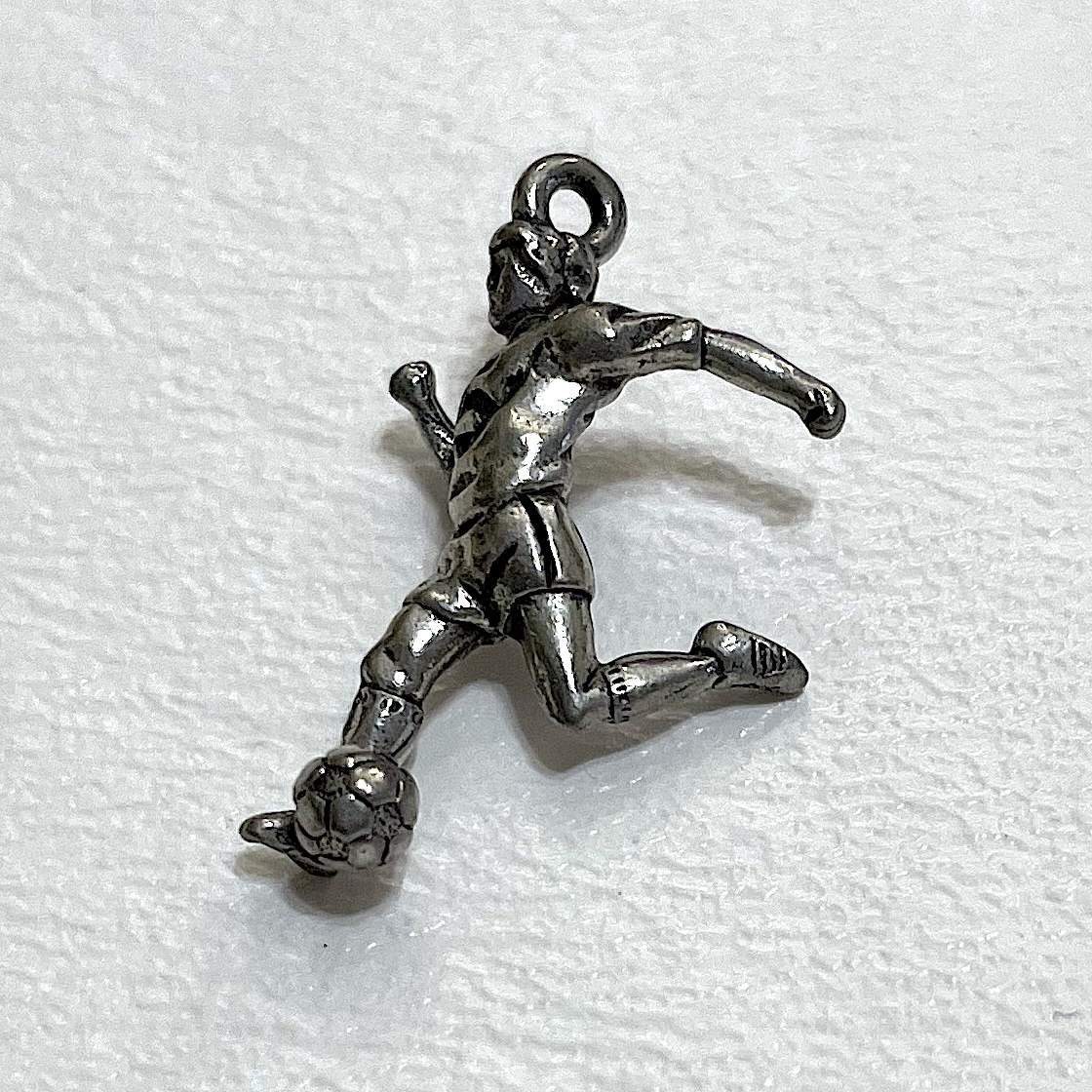 Charm on white background