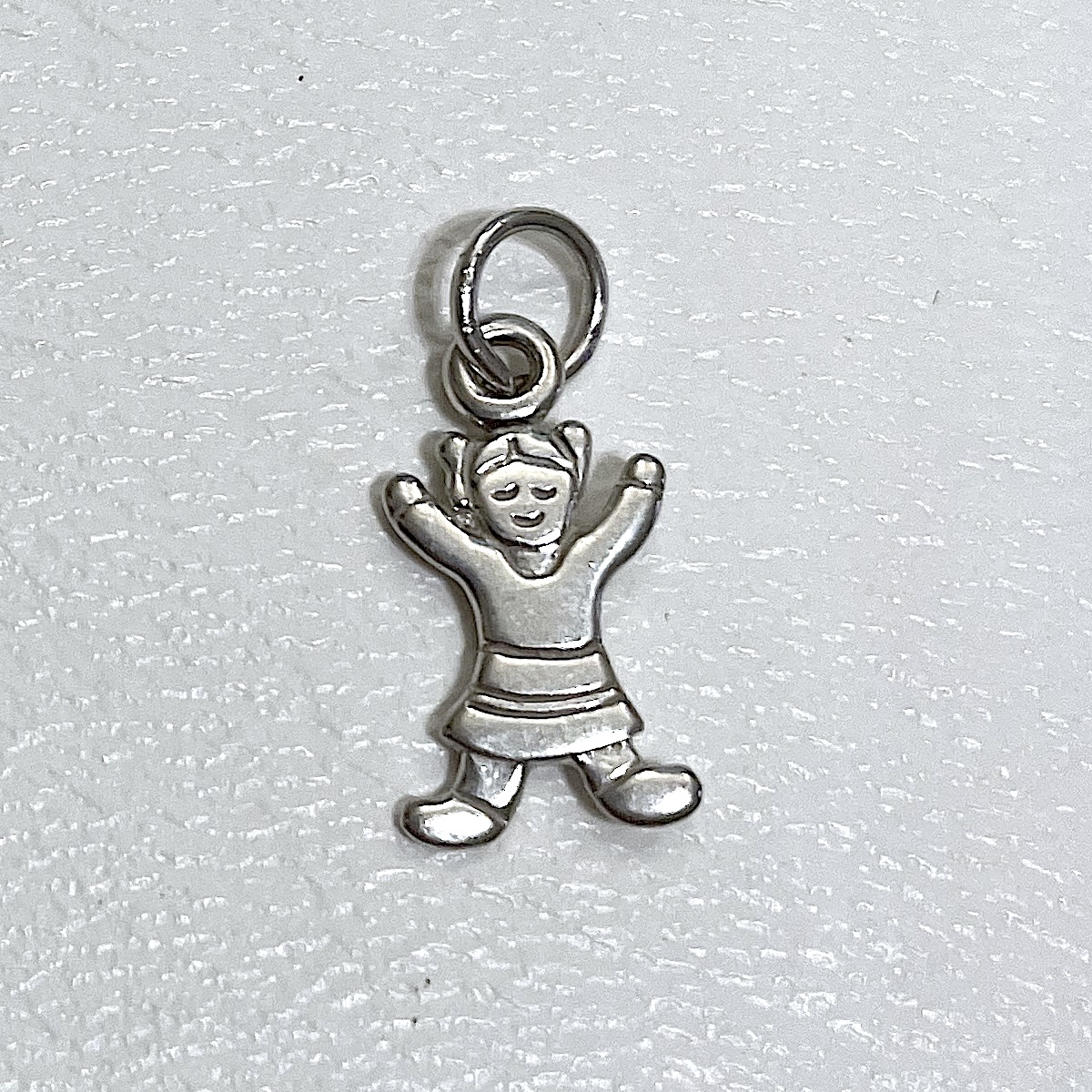 Charm on white background