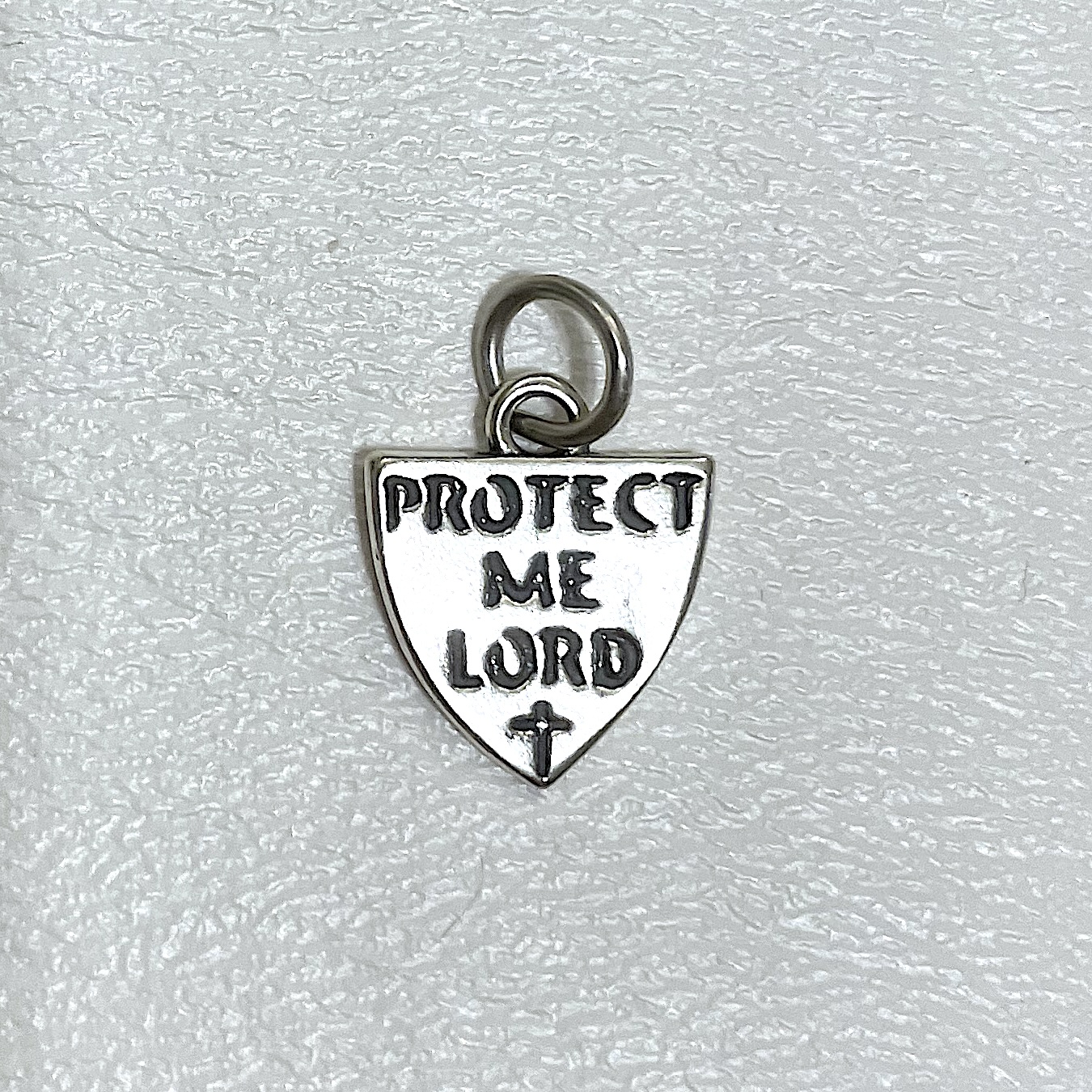 Charm on white background