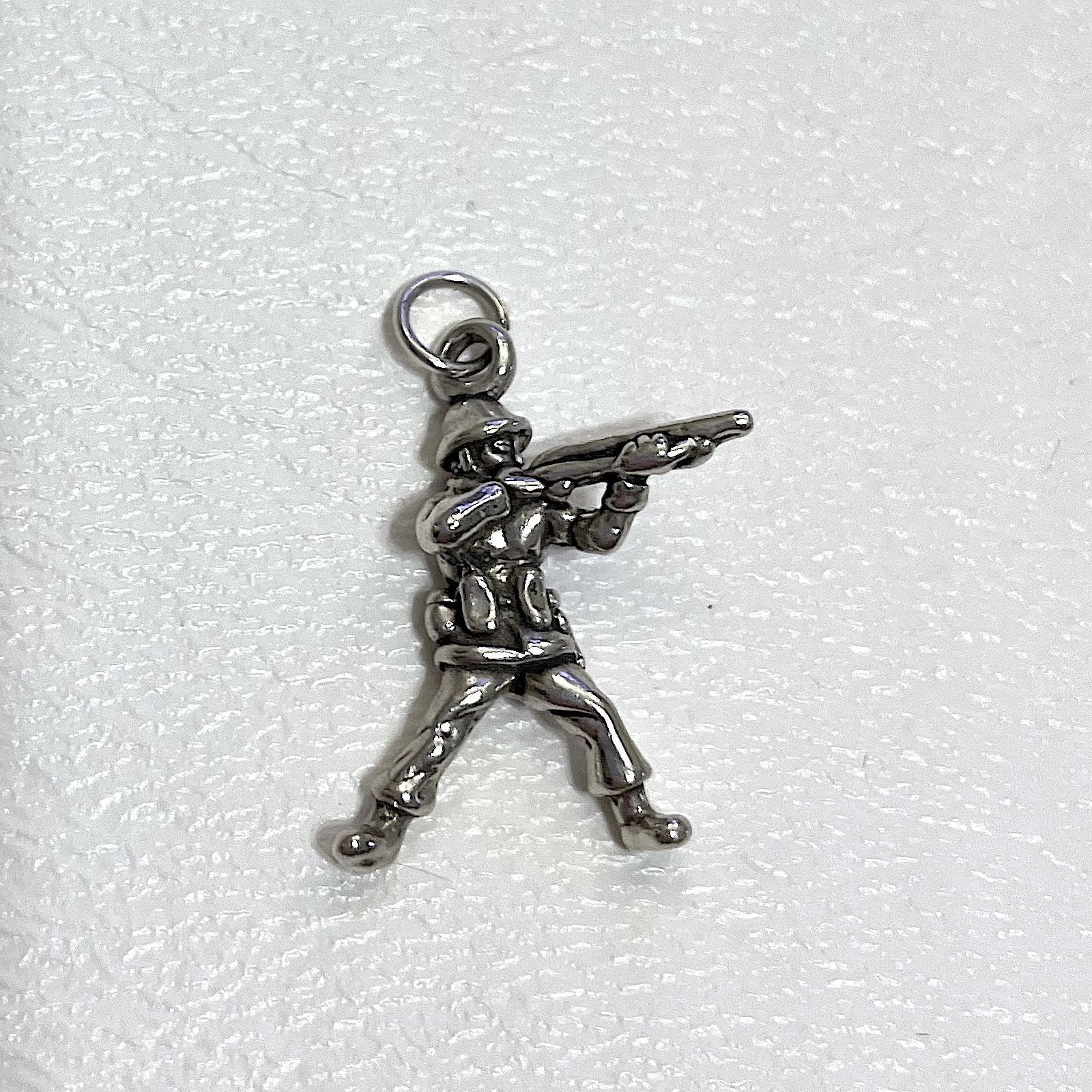 Charm on white background