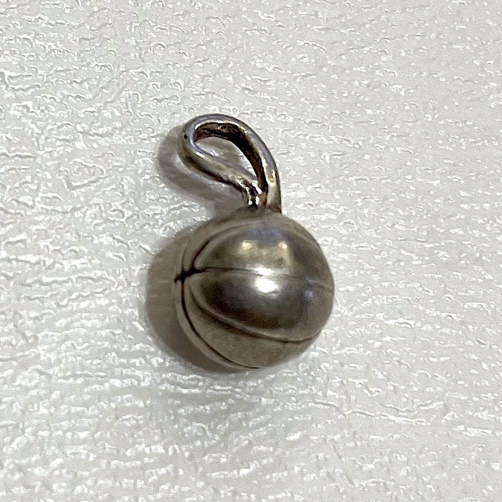 Charm on white background