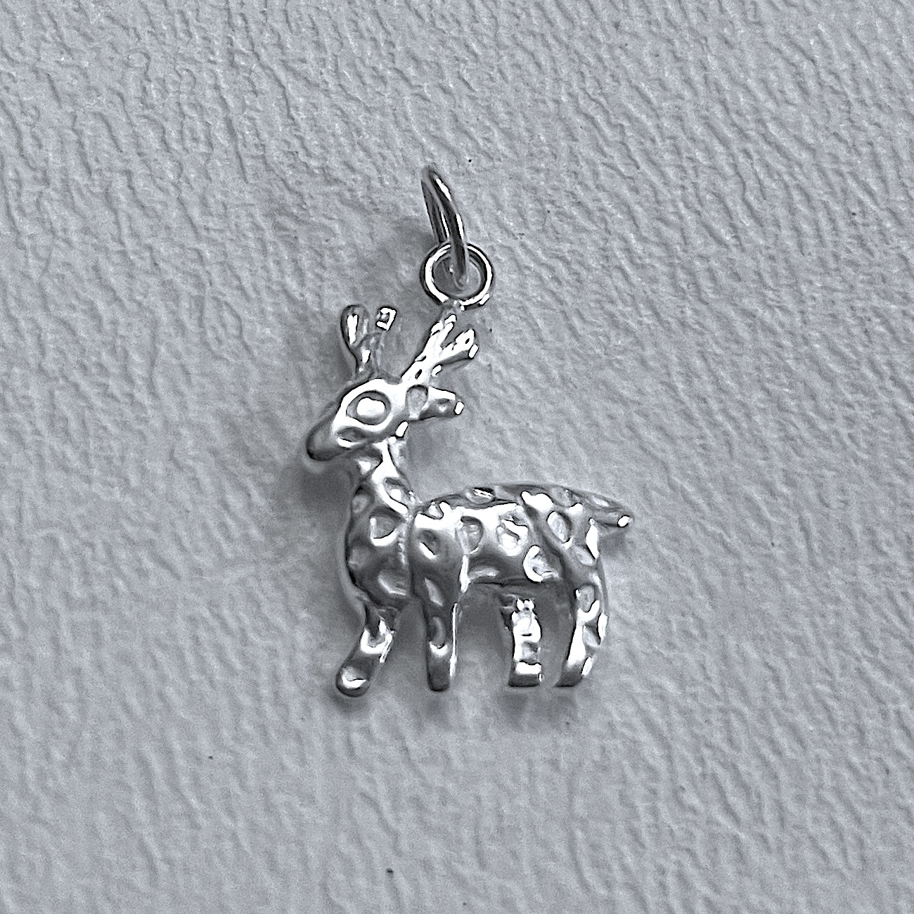 Charm on white background