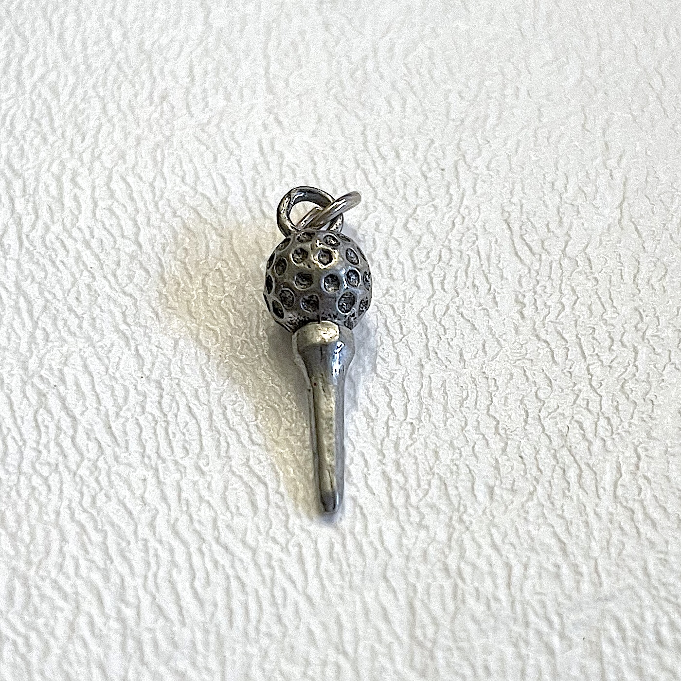 Charm on white background