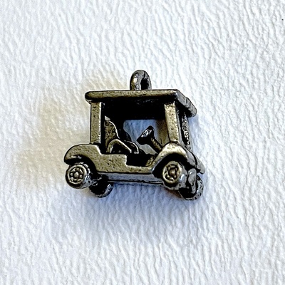 Charm on white background