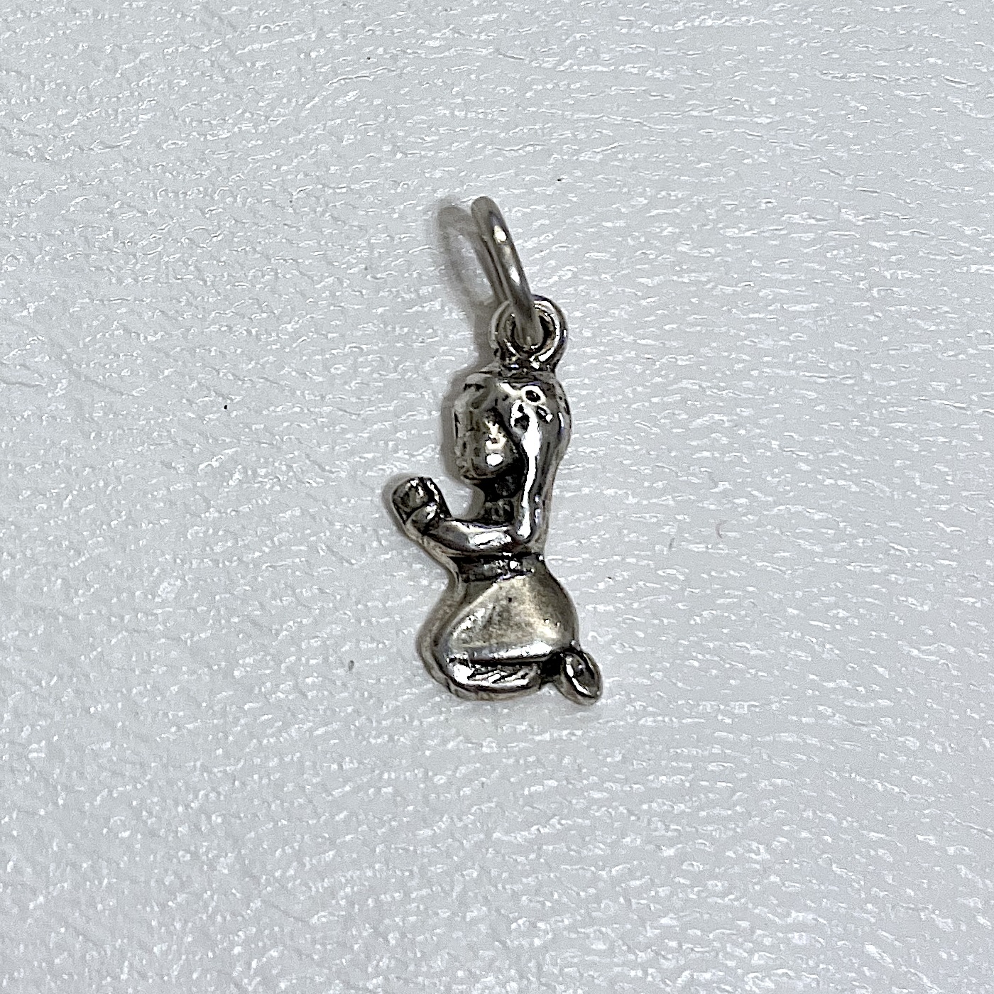 Charm on white background