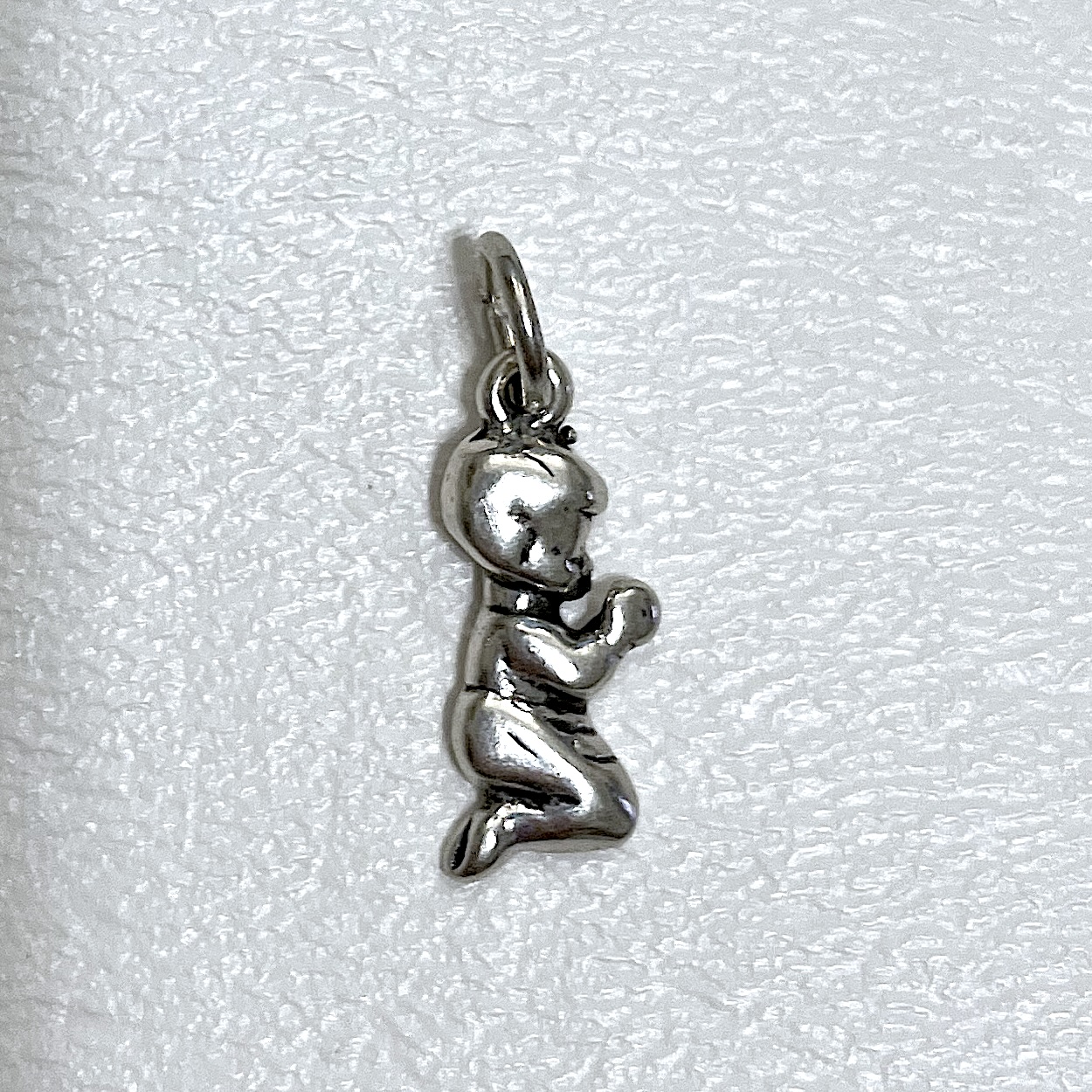 Charm on white background