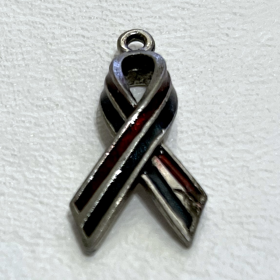 Charm on white background