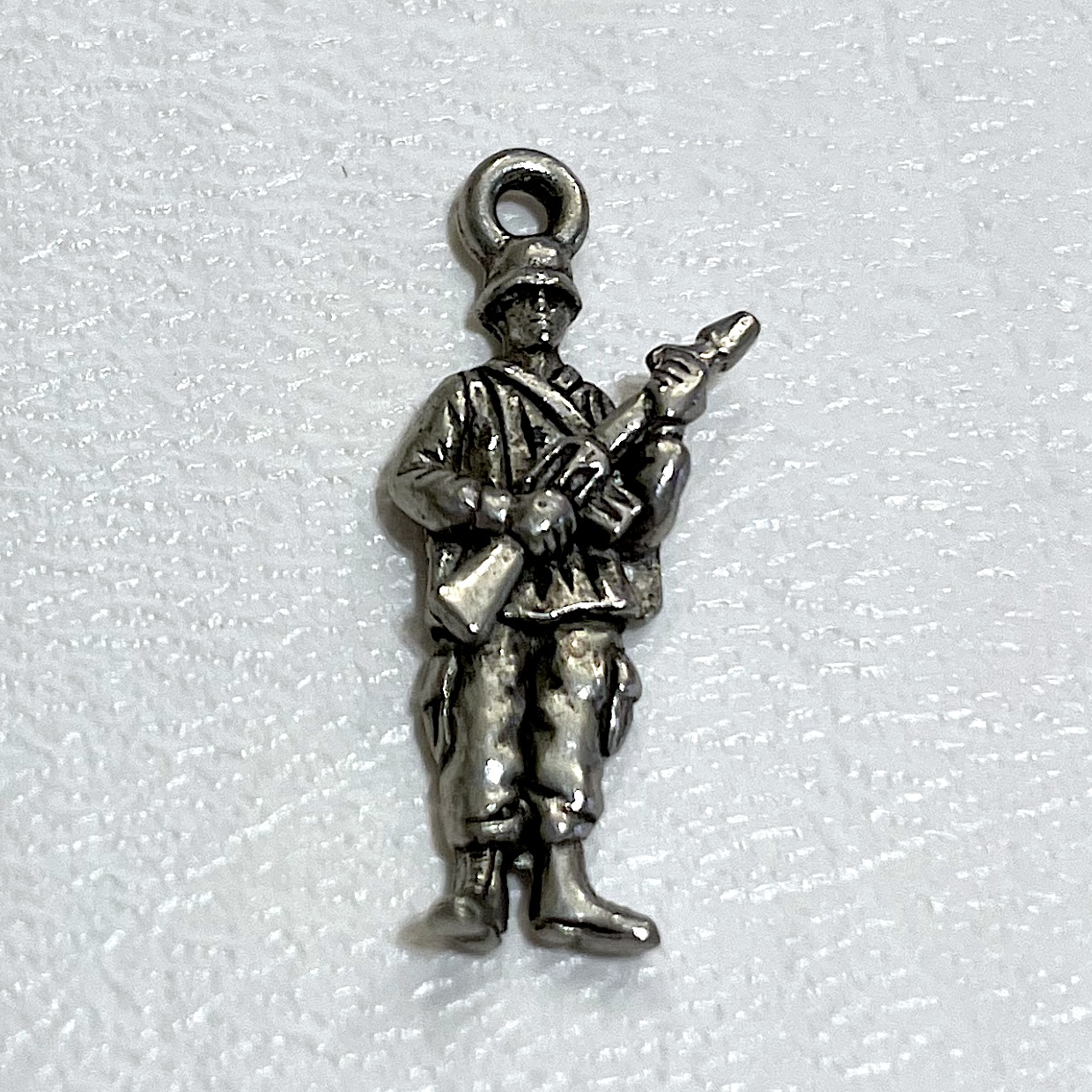 Charm on white background