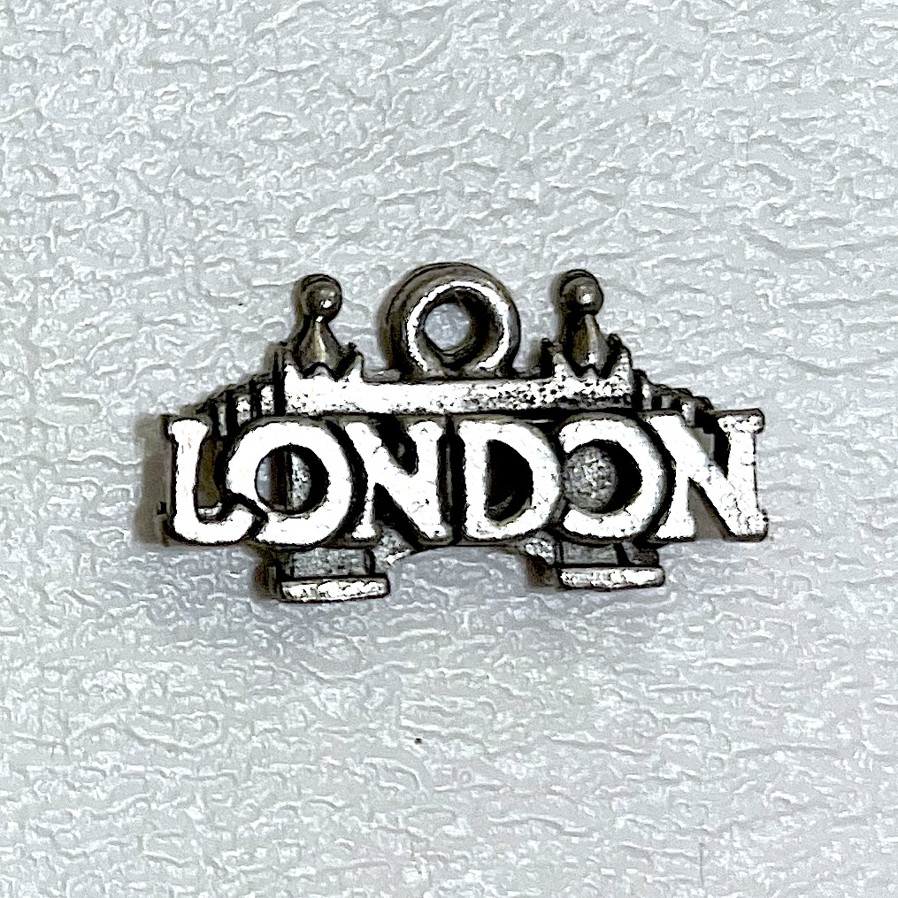 Charm on white background