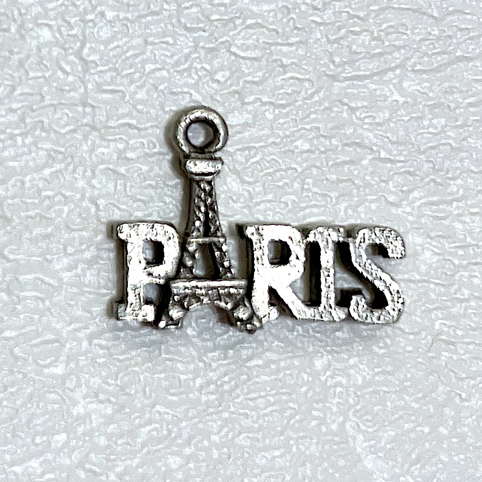 Charm on white background