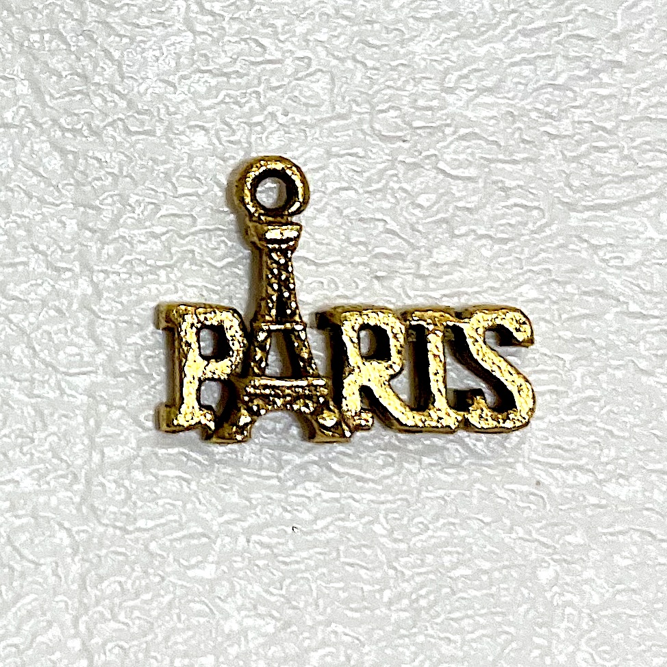 Charm on white background