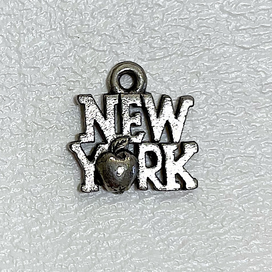 Charm on white background