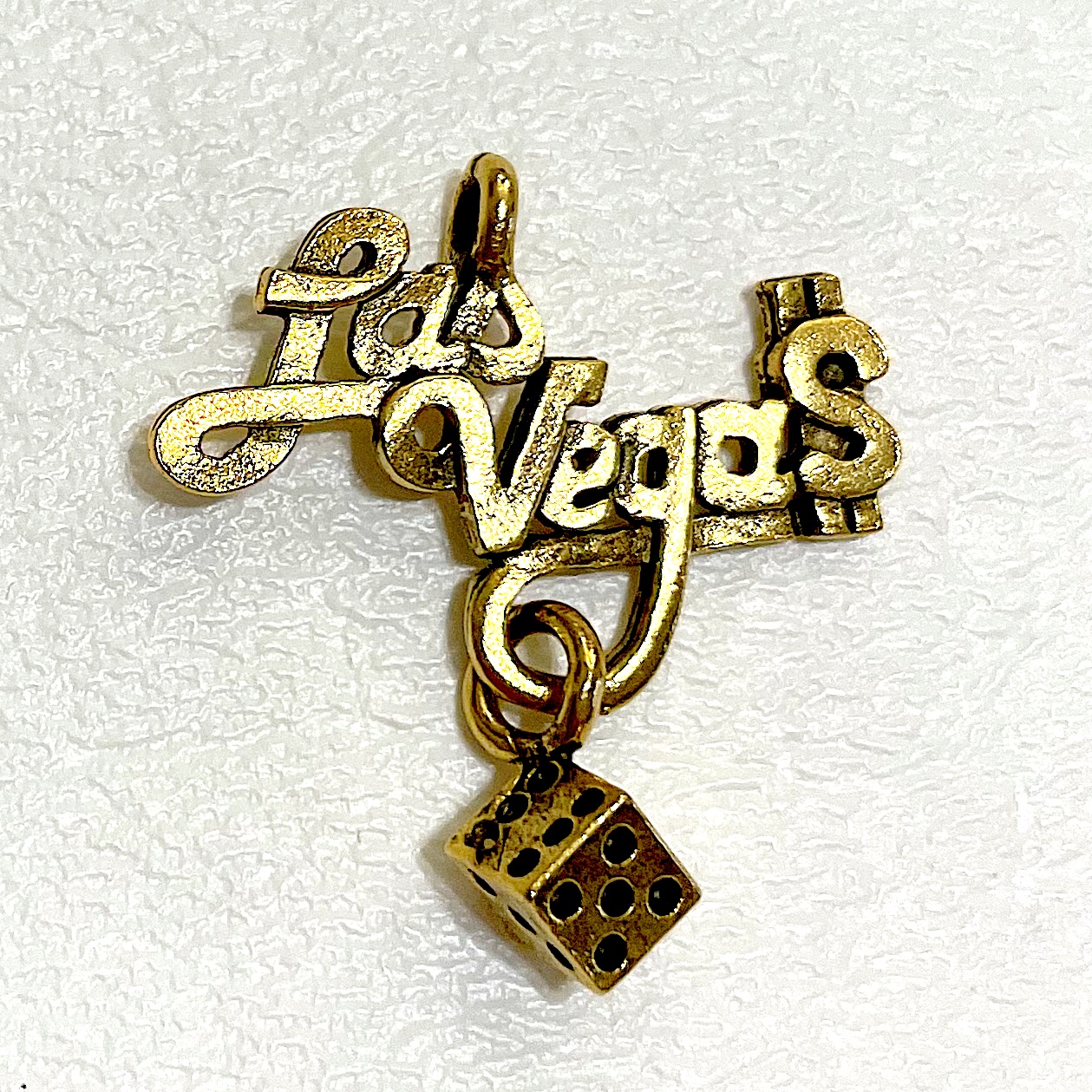 Charm on white background