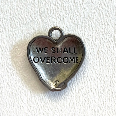 Charm on white background