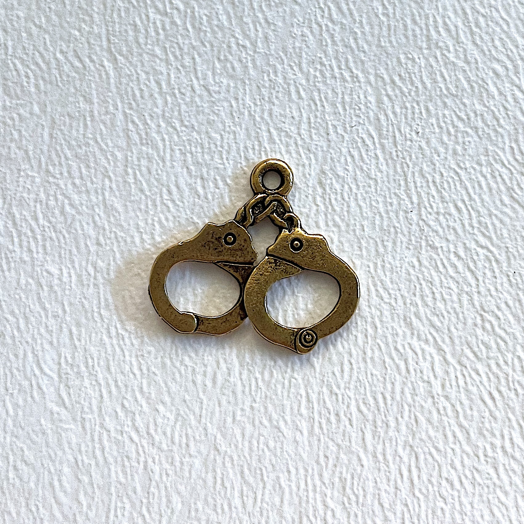 Charm on white background