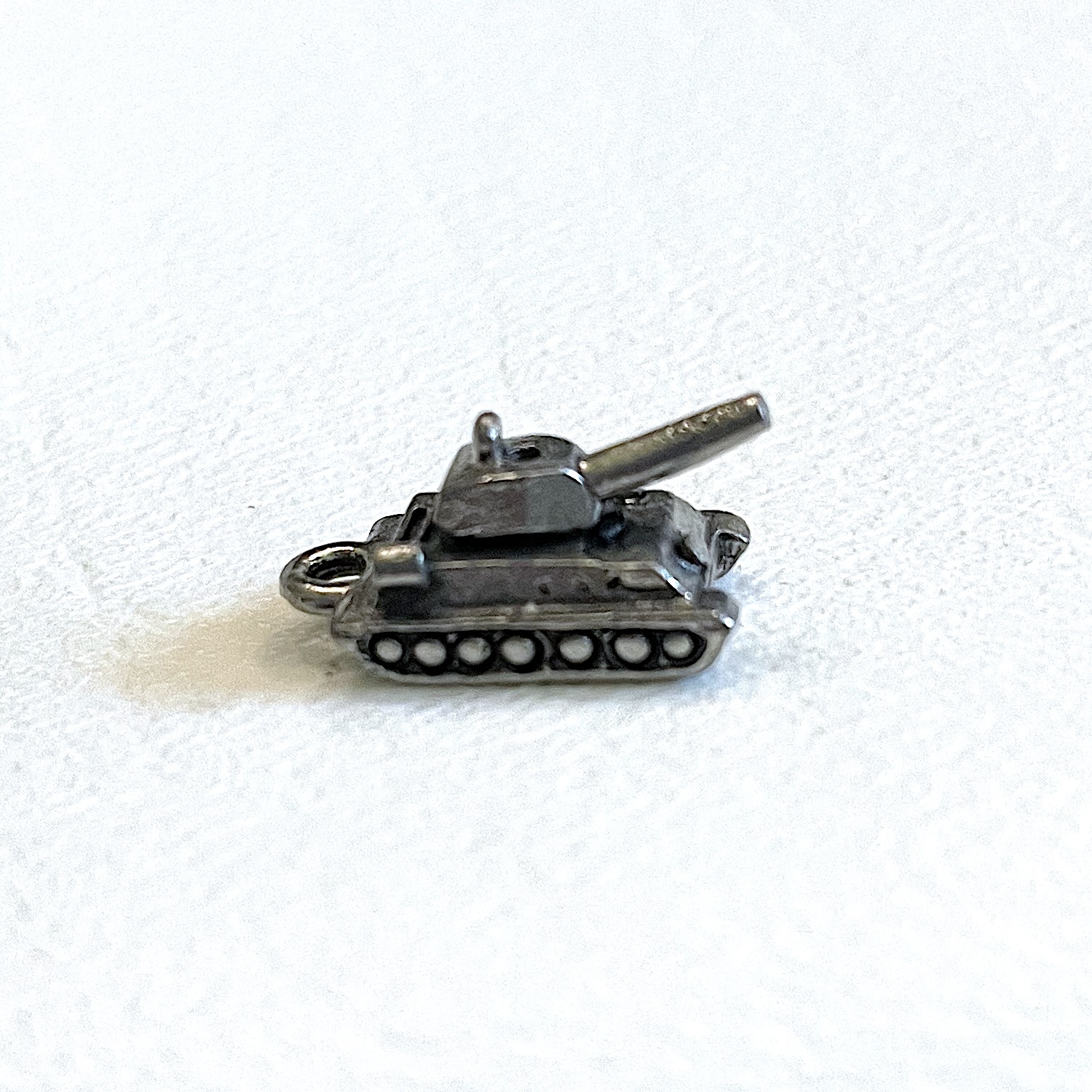 Charm on white background