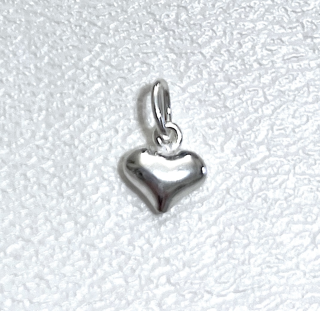 Charm on white background