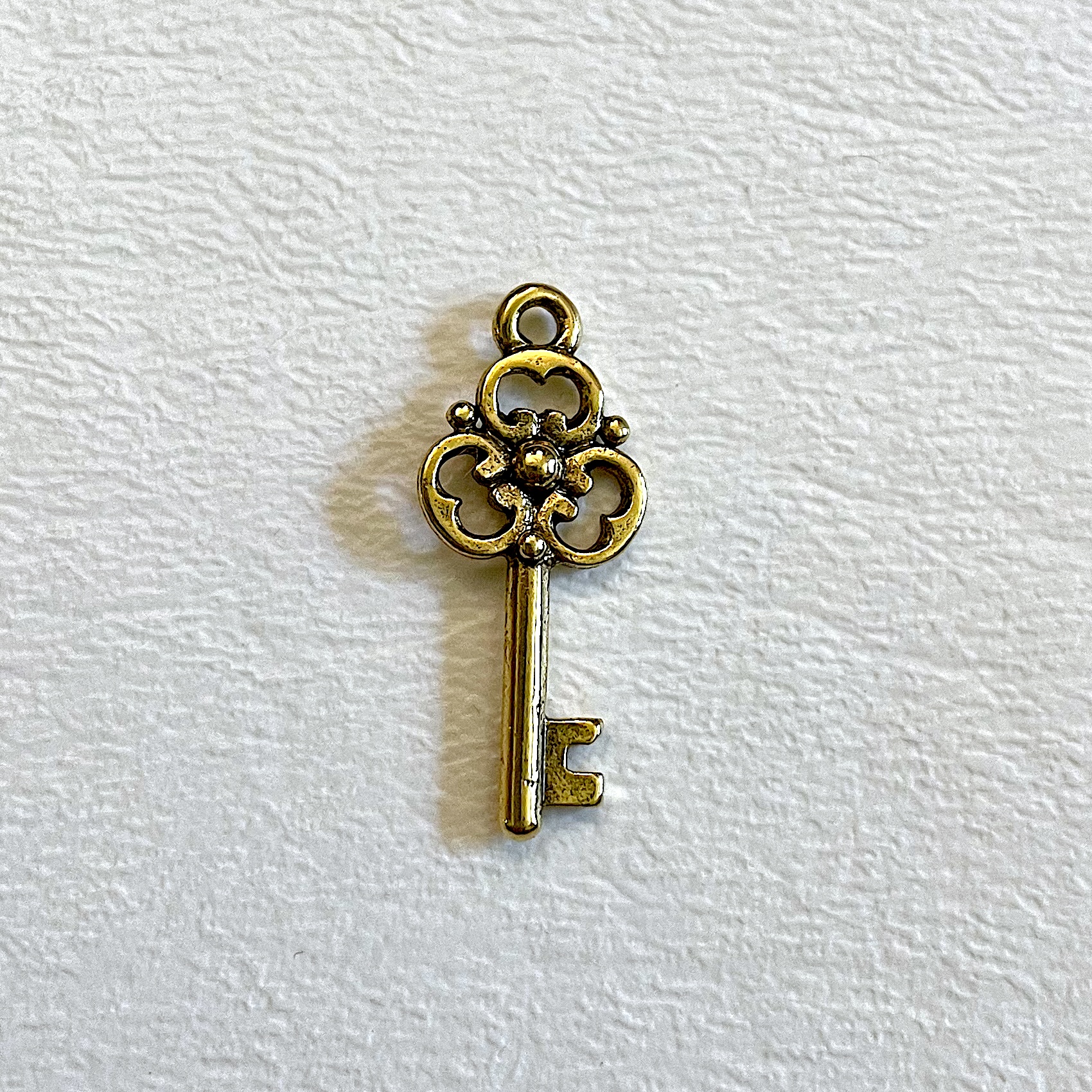 Charm on white background