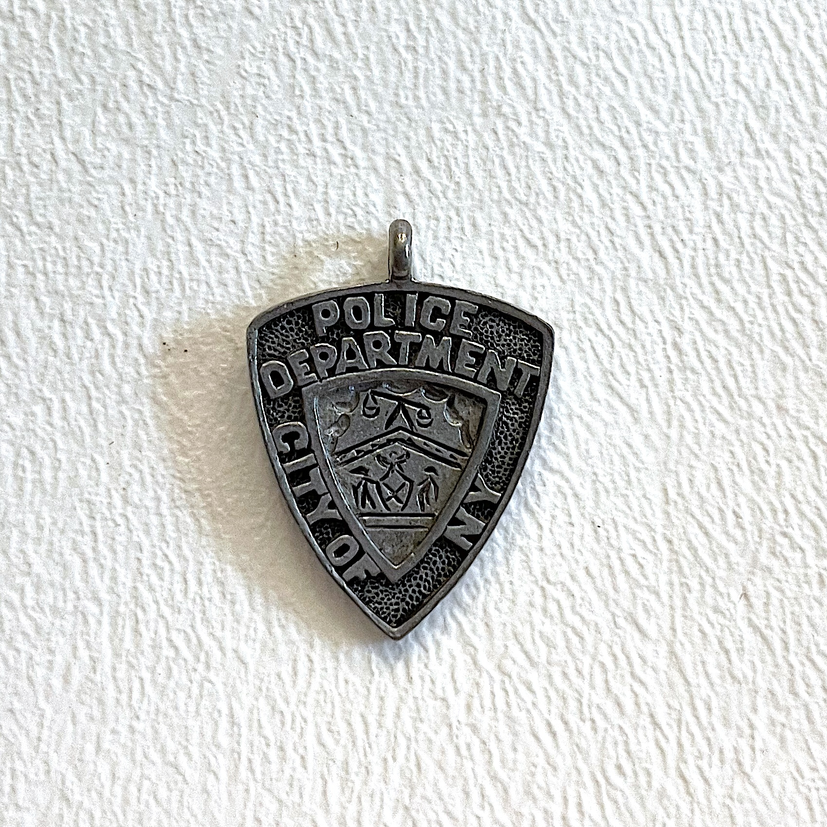 Charm on white background