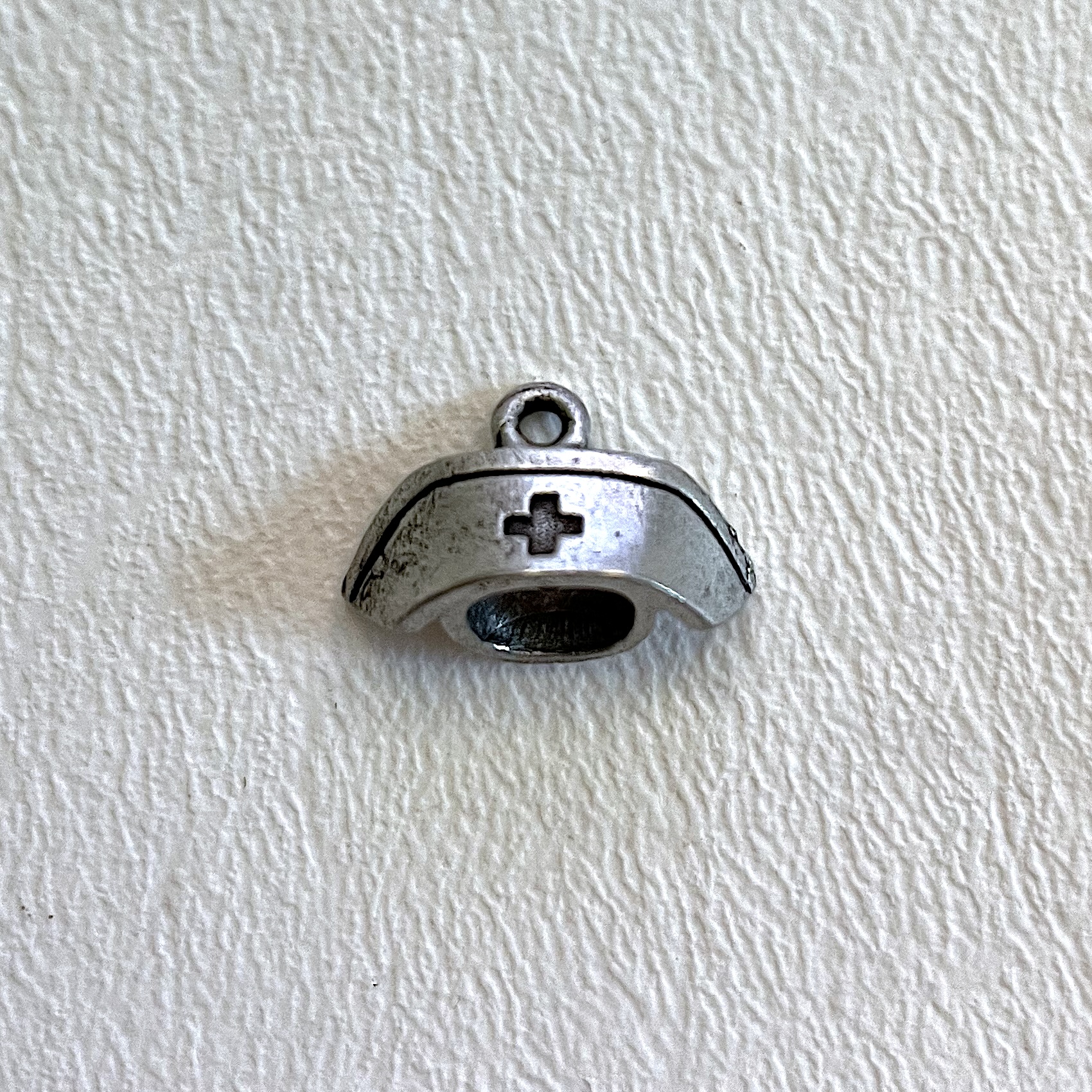 Charm oh white background