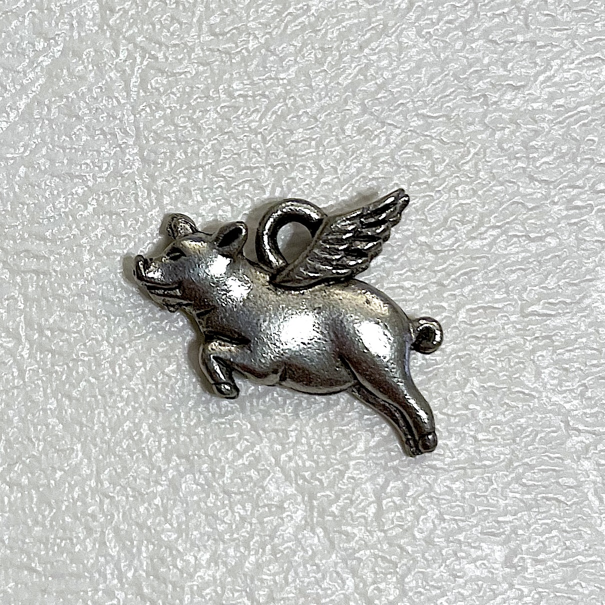 Charm on white background