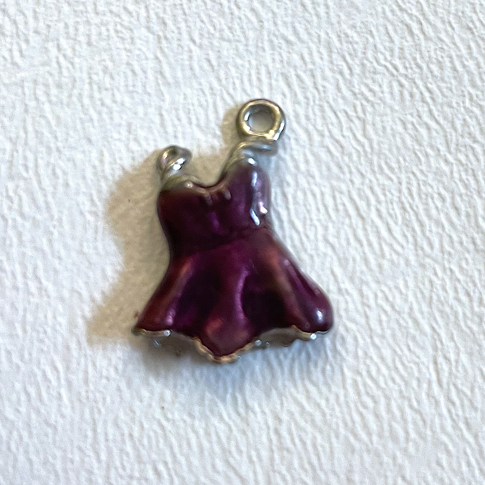 Charm on white background