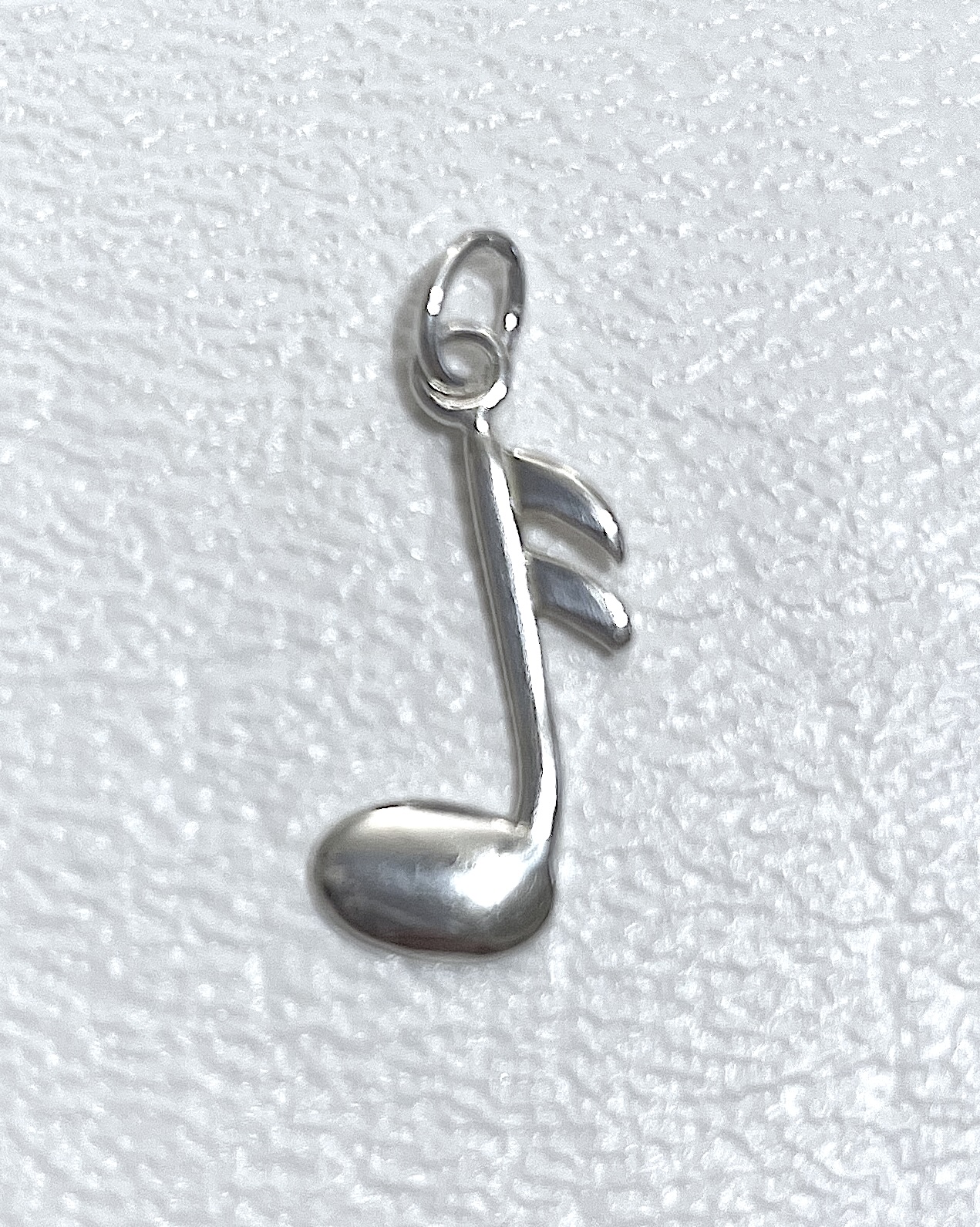 Charm on white background