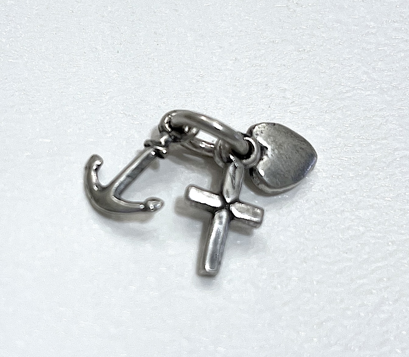 Charm on white background